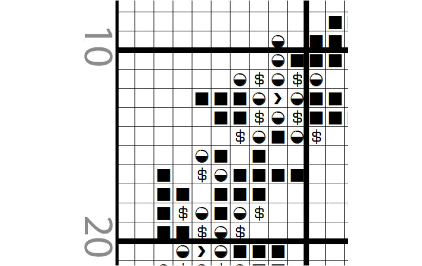 Black Goat - Cross Stitch Pattern