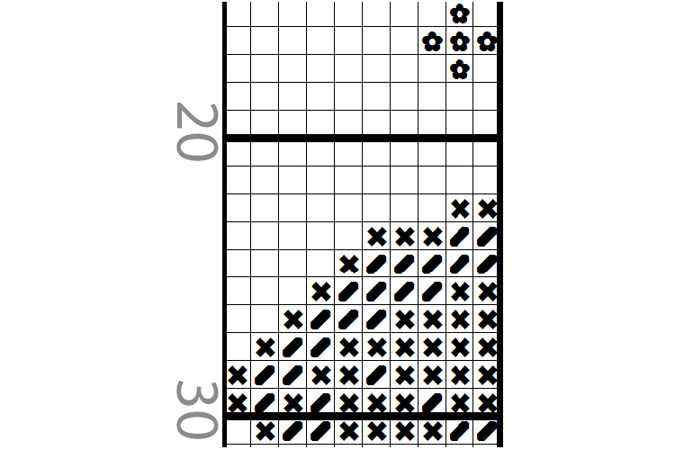 Death's Head Witchy Moth - Cross Stitch Pattern