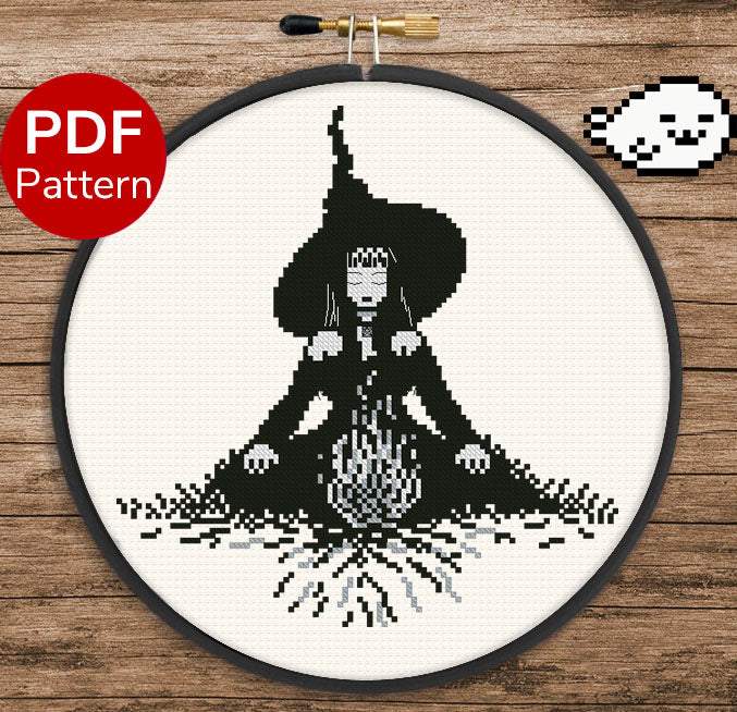 witch altar cross stitch OP - ワンピース