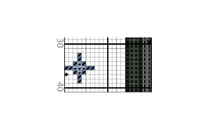 Tombstone AFK, BRB - Cross Stitch Pattern