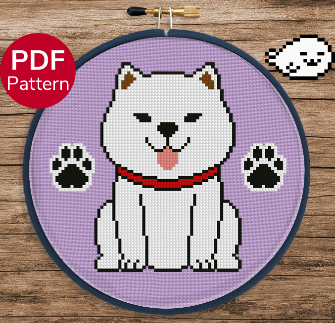 Akita Inu - Cross Stitch Pattern