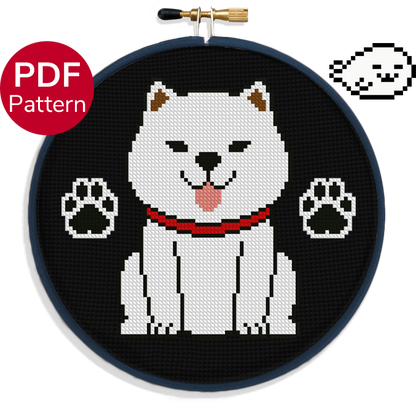 Akita Inu - Cross Stitch Pattern