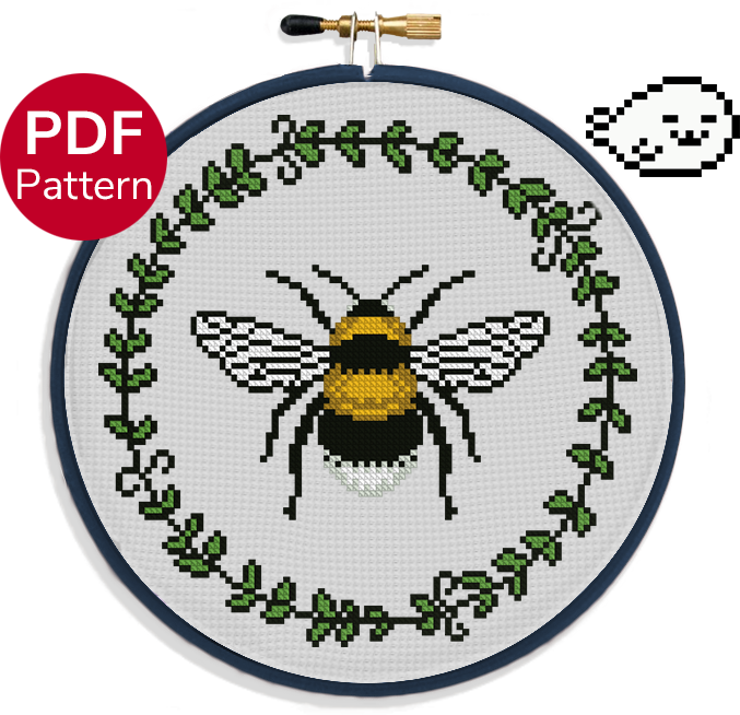 Bumblebee - Cross Stitch Pattern