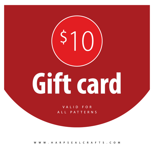 Harp Seal Crafts Gift Card