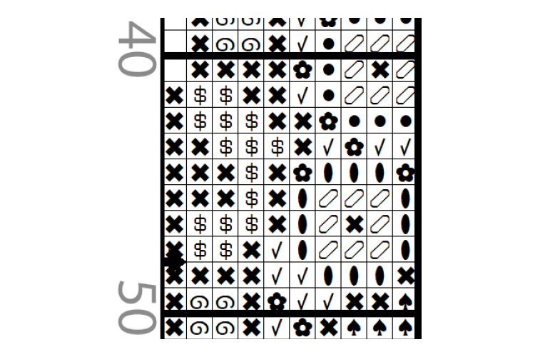 Monopoly Game Board Cross Stitch Pattern PDF Download