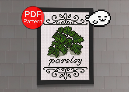 Parsley - Vintage Cross Stitch Pattern
