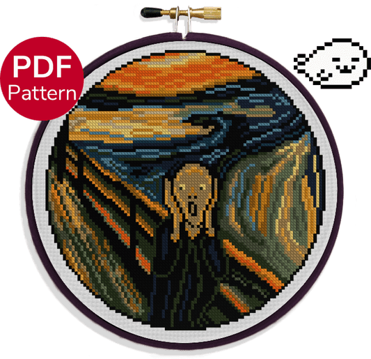 Shiba Inu - Cross Stitch Pattern – Harp Seal Crafts