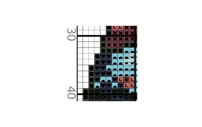 Torii Gate - Japanese Gate - Cross Stitch Pattern